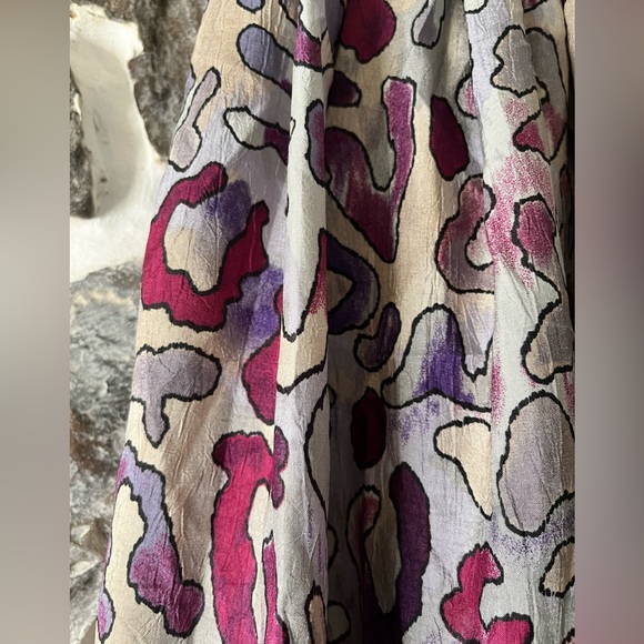 Vintage Printed Skirt L/XL - Picture 4 of 5